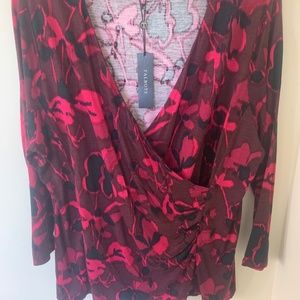 Talbots Floral Blouse
